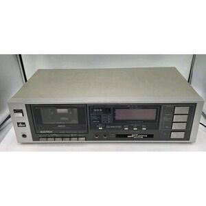 Vintage 80's SANYO ULTRX DBX Stereo Cassette Deck Model RD C21 RARE Tested Works